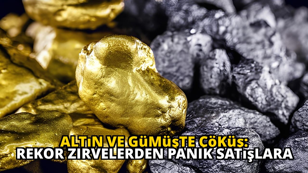 Altın ve Gümüşte Çöküş: Rekor Zirvelerden Panik Satışlara