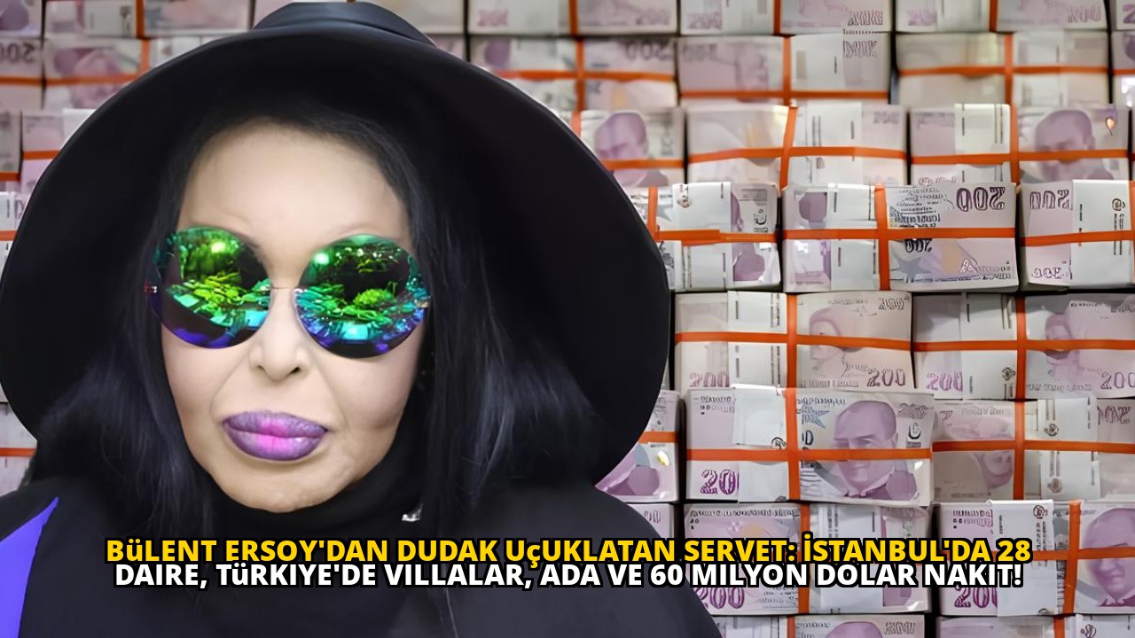 Bülent Ersoy'dan dudak uçuklatan servet: İstanbul'da 28 daire, Türkiye'de villalar, ada ve 60 milyon dolar nakit!