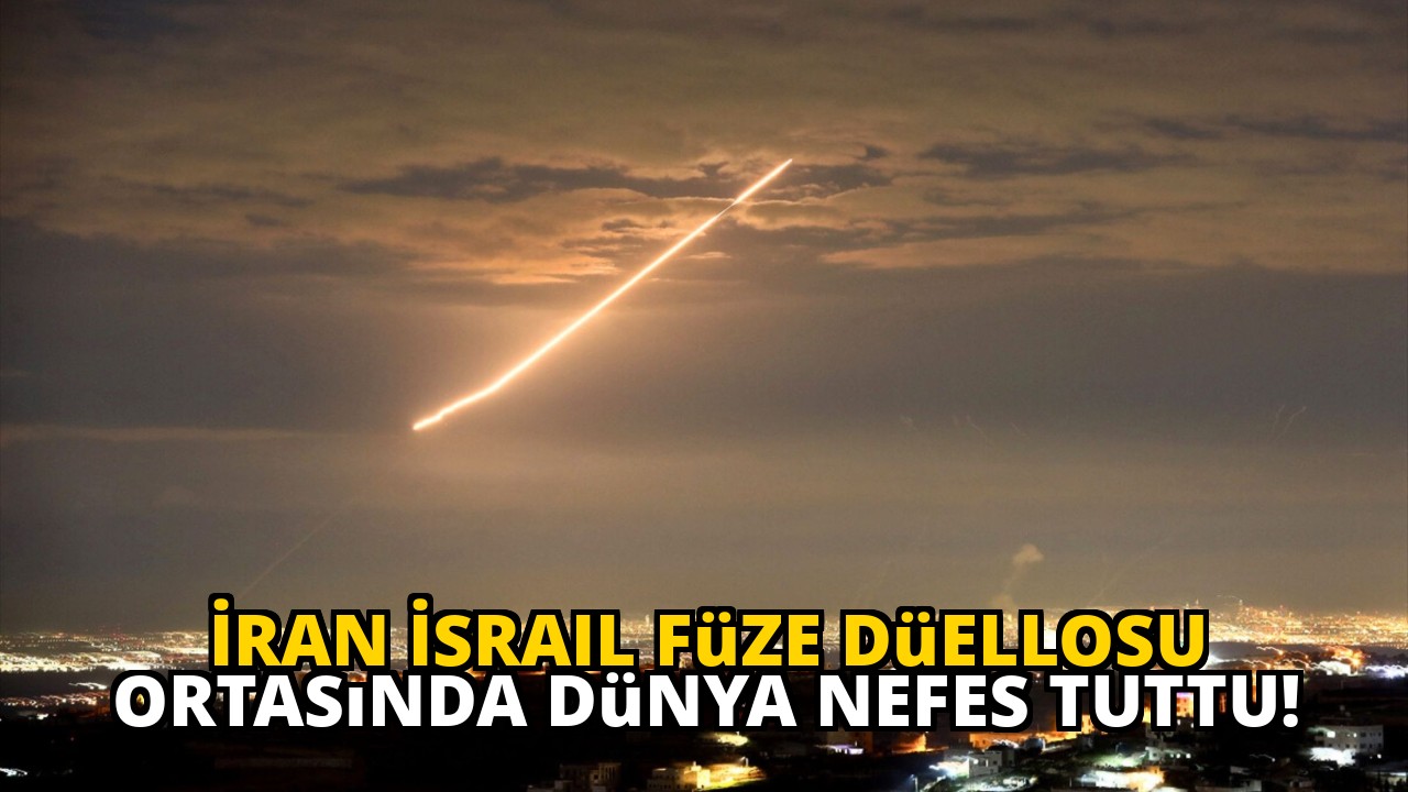 İran İsrail füze düellosu ortasında dünya nefes tuttu!