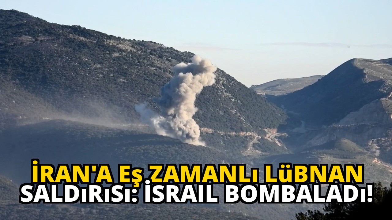 İran'a Eş Zamanlı Lübnan Saldırısı: İsrail Bombaladı!