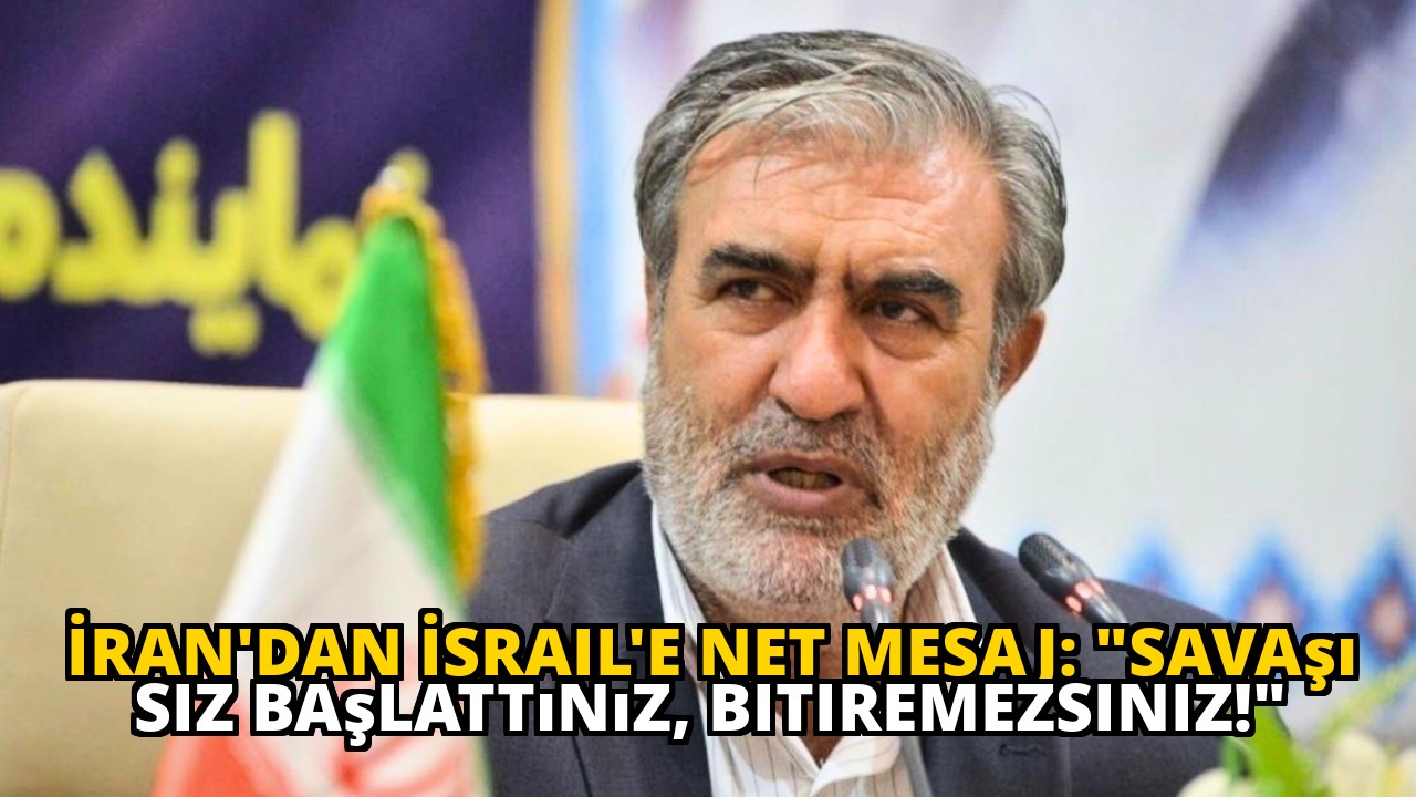 İran'dan İsrail'e Net Mesaj: "Savaşı Siz Başlattınız, Bitiremezsiniz!"