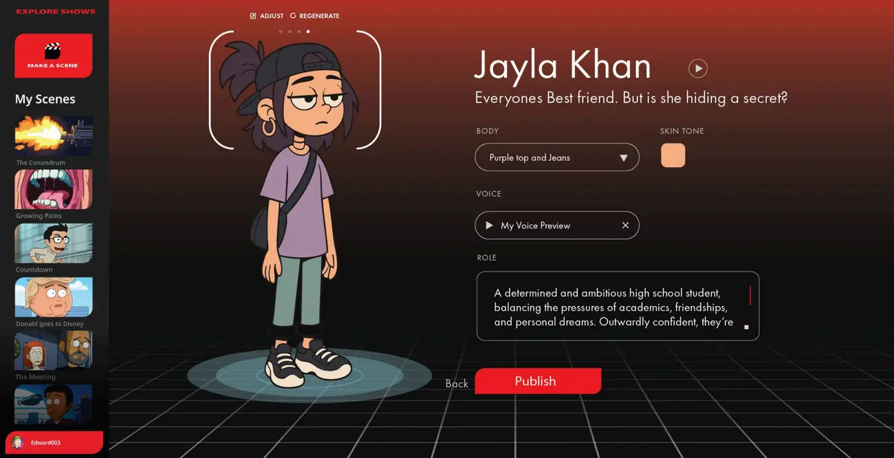 Yapay zeka animasyonlarının Netflix'i: Fable