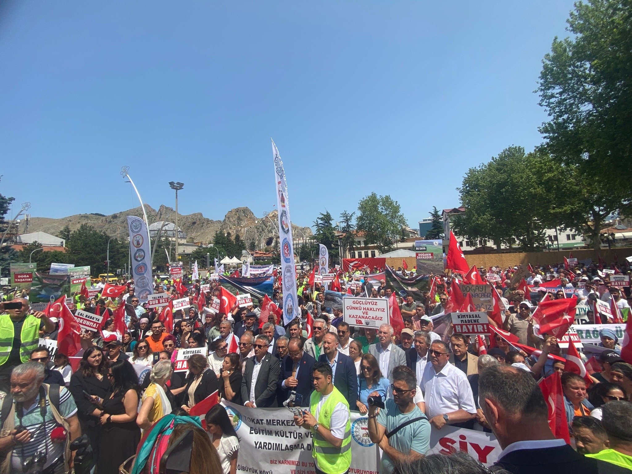 Tokat’ta Siyanür Tepkisi Büyüyor: 45 Köy “Doğamıza Dokunma” Dedi