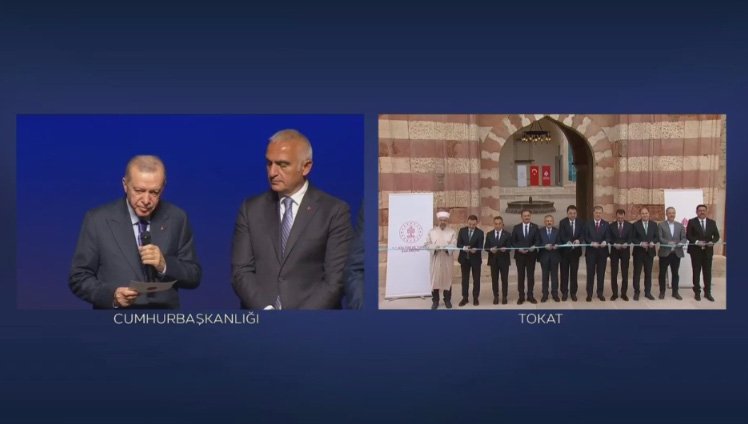Tokat’ta 101 Eserden Biri Daha Açıldı: Gök Medrese Restorasyonla Yeniden Hayat Buldu