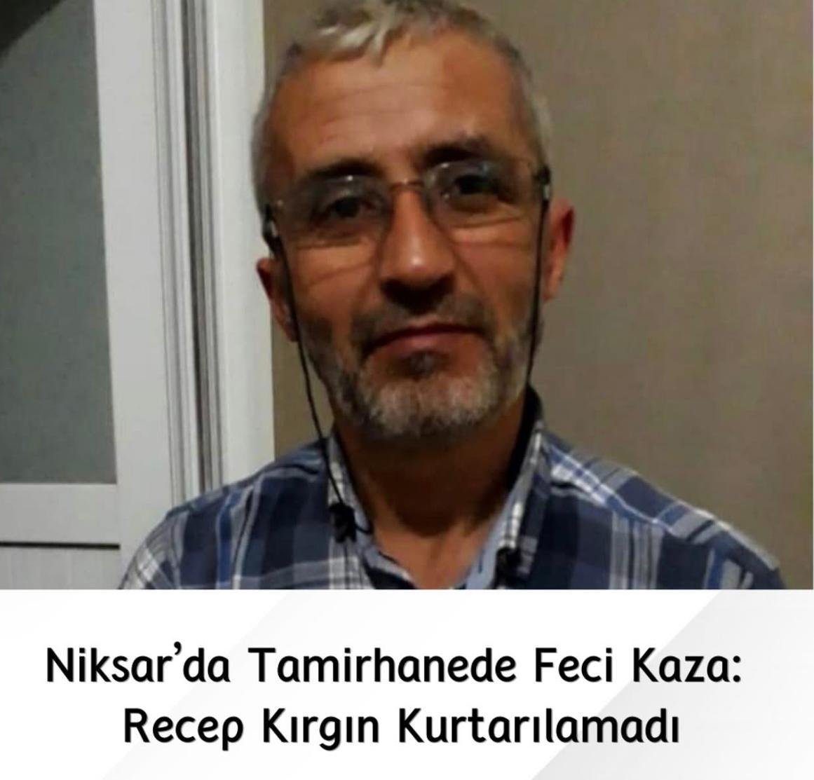 Tokat'ta Sanayi Sitesinde Acı Kaza: Genç Tamirci Hayatını Kaybetti