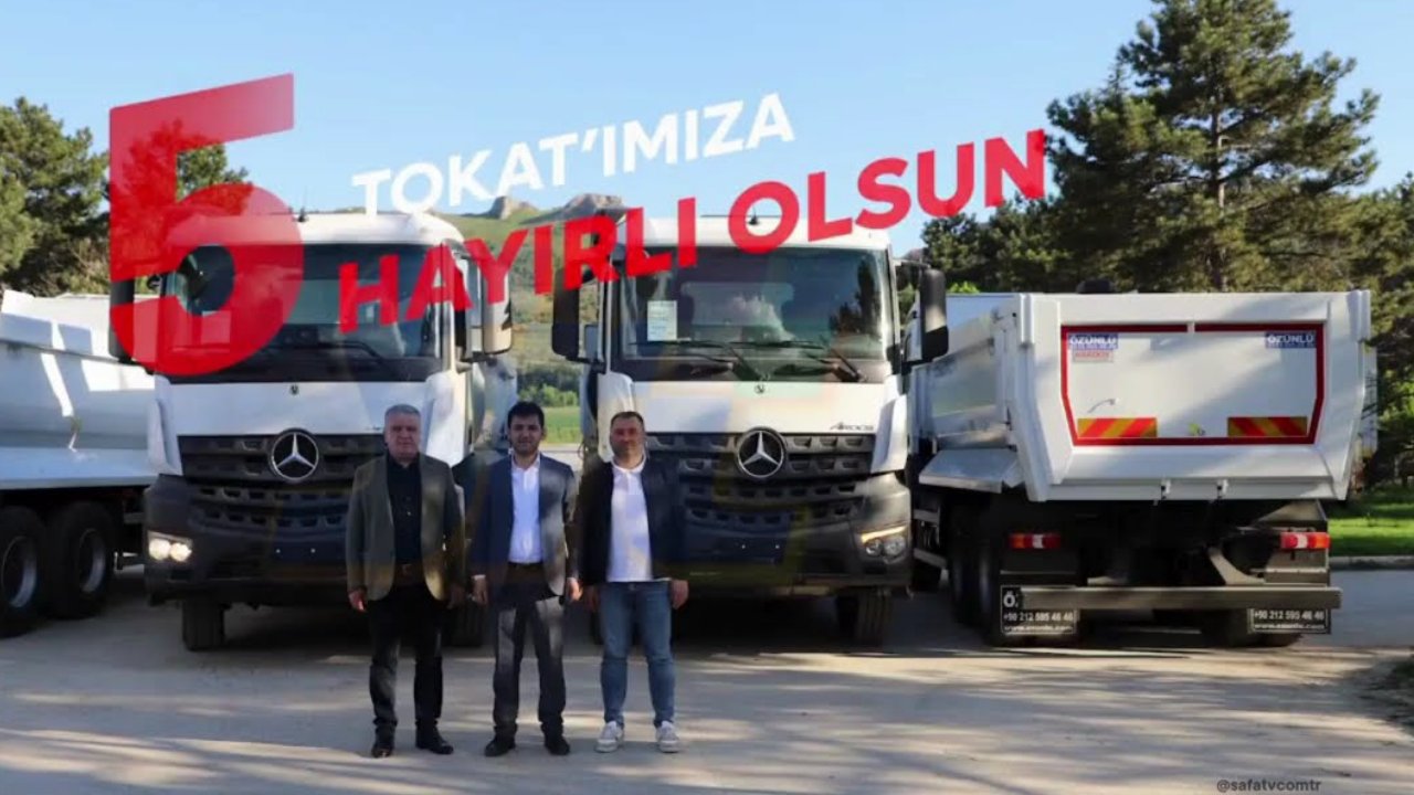 Tokat İl Özel İdaresi Filosuna 5 Yeni Araç Katıldı!