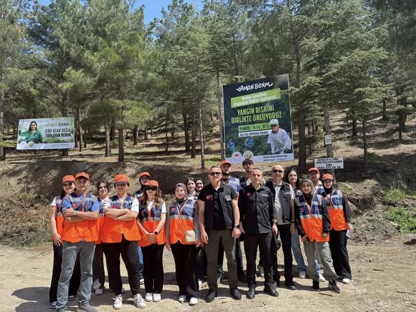 Tokat’ta “Orman Benim” Kampanyası ile Çevre Temizliği Etkinliği