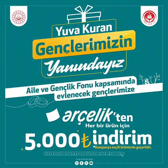 Arçelik'ten 5000 TL İndirim