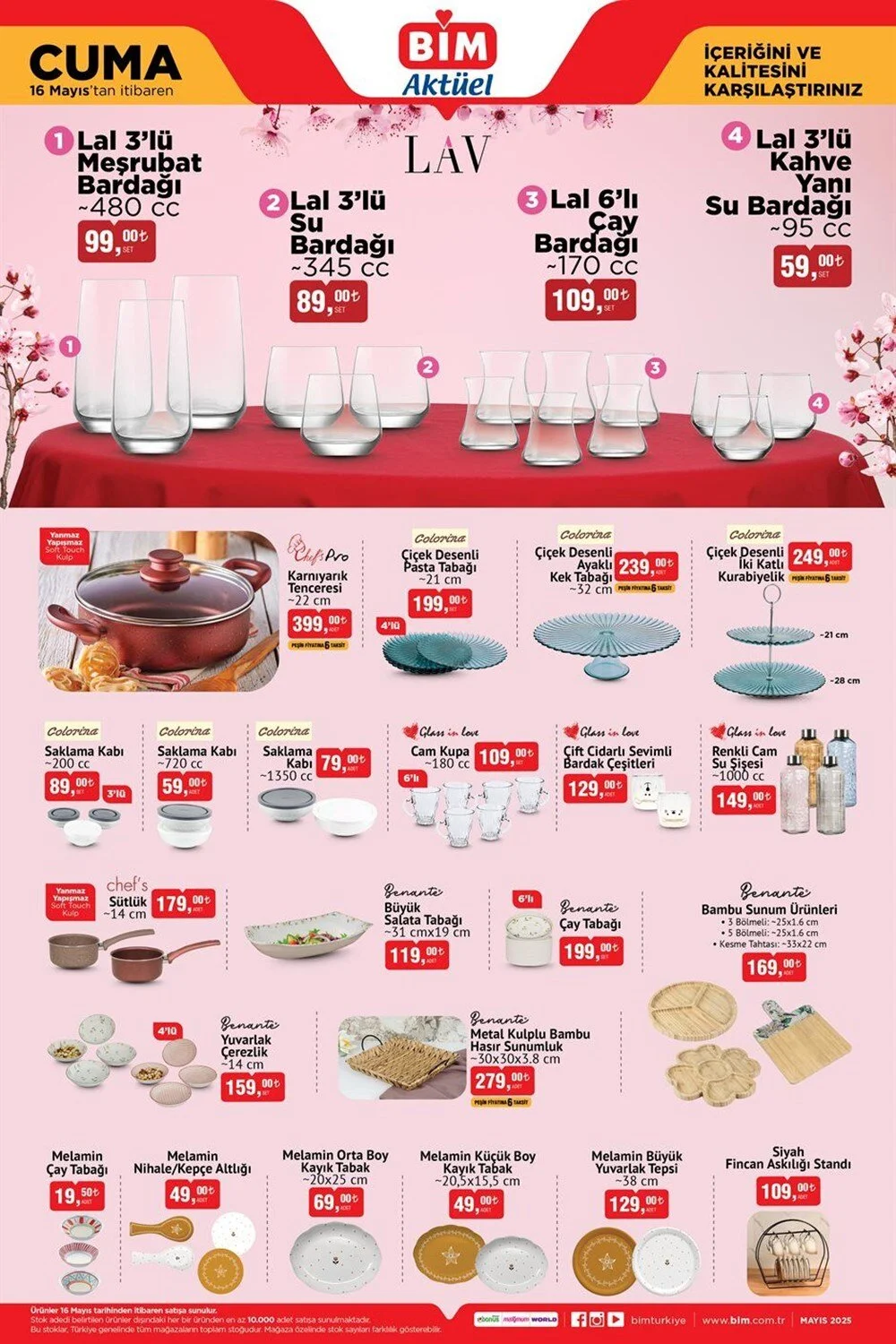 6. BİM 13-16 MAYIS AKTÜEL ÜRÜNLER