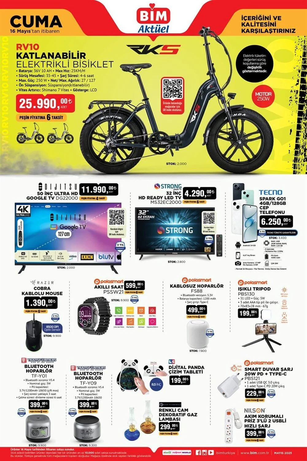4. BİM 13-16 MAYIS AKTÜEL ÜRÜNLER