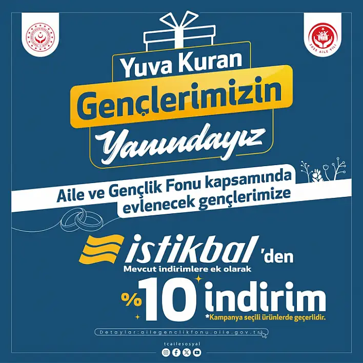 İstikbal'den %10 İndirim