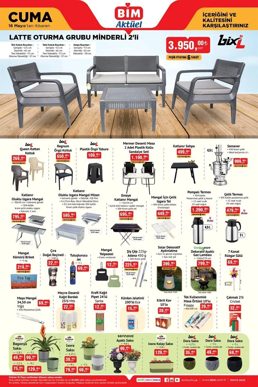 10. BİM 13-16 MAYIS AKTÜEL ÜRÜNLER