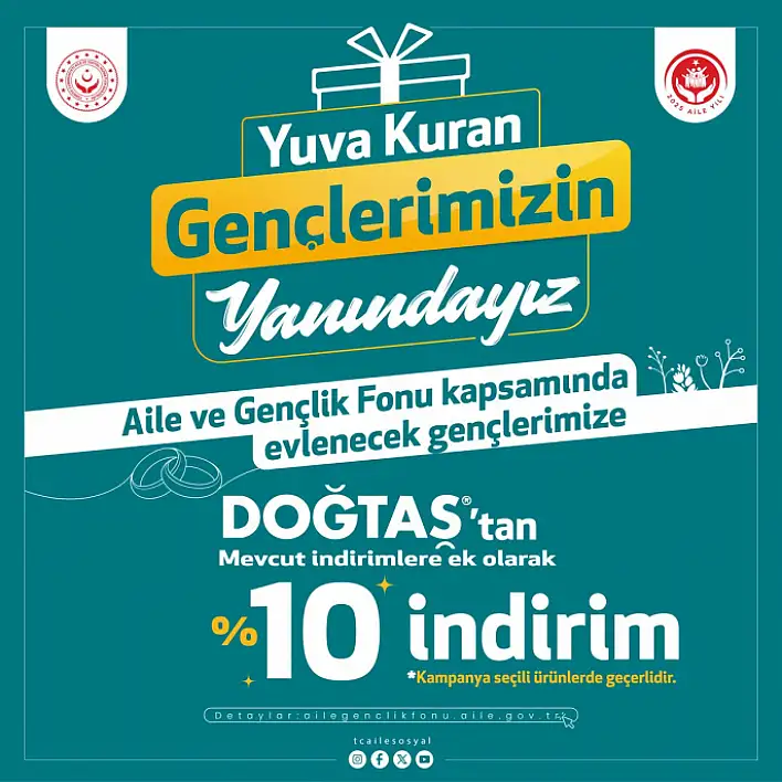 Doğtaş'tan %10 İndirim