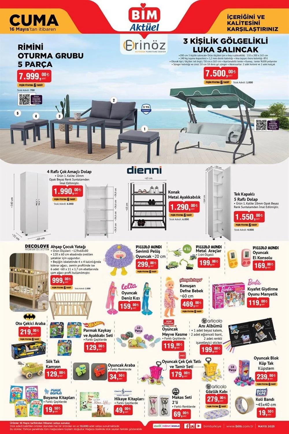 9. BİM 13-16 MAYIS AKTÜEL ÜRÜNLER